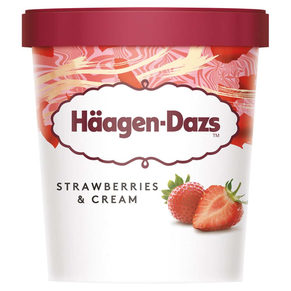 Haagen-Dazs Strwberies&cream 460ml