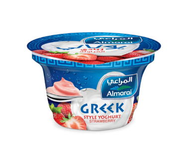 ALMARAI GREEK STRAWBERRY YOGHURT 150GM