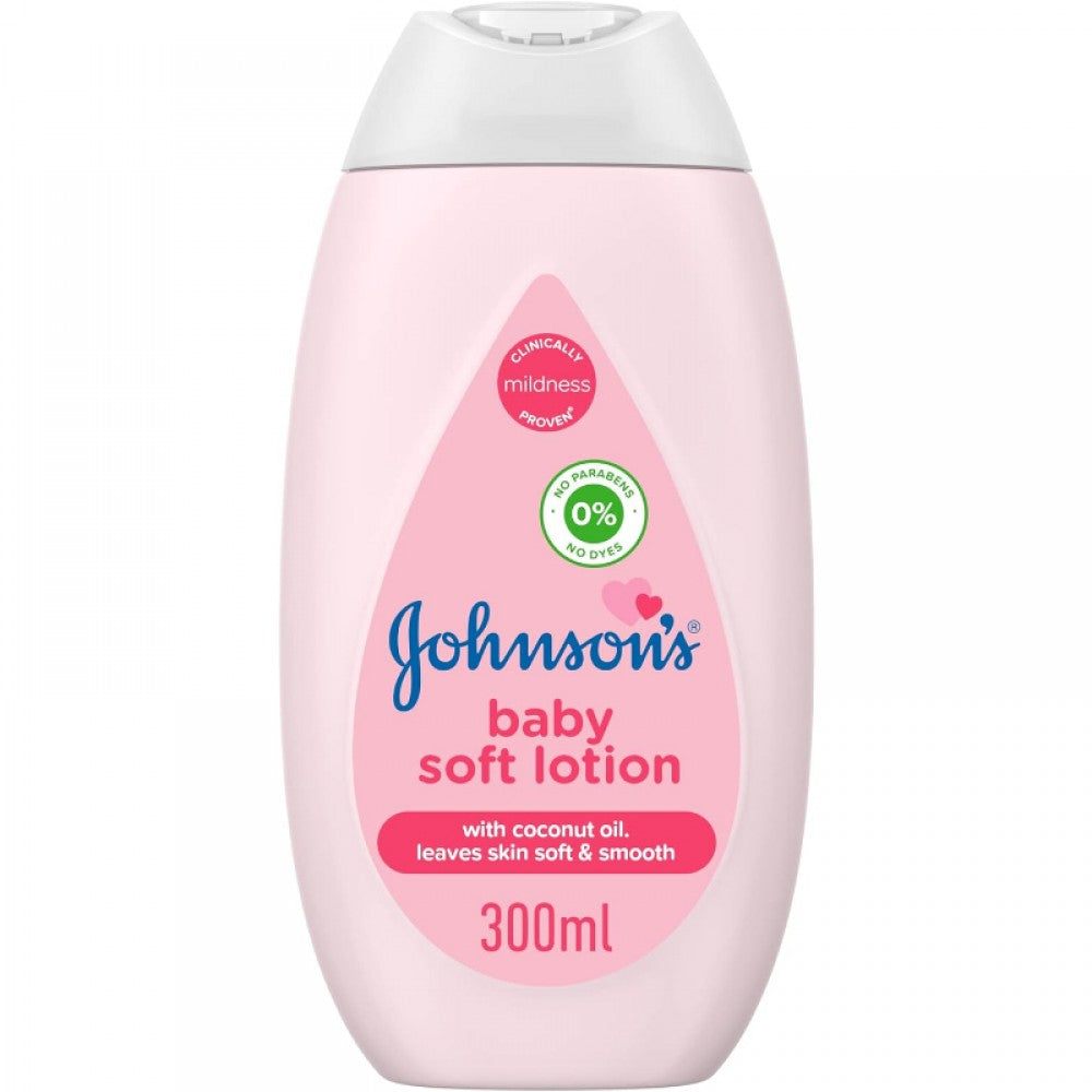 Johnson's Baby Soft Lotion with Coconut Oil 300ml