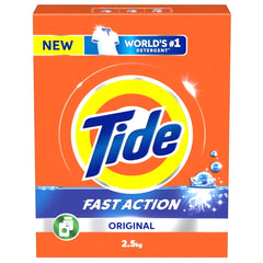 Tide Fast Action Automatic Original Laundry Detergent Powder Front & Top Load 1.5kg