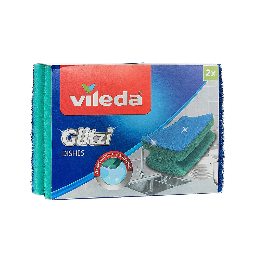 Vileda Glitzi Dish Cleaning Sponges 2PCS