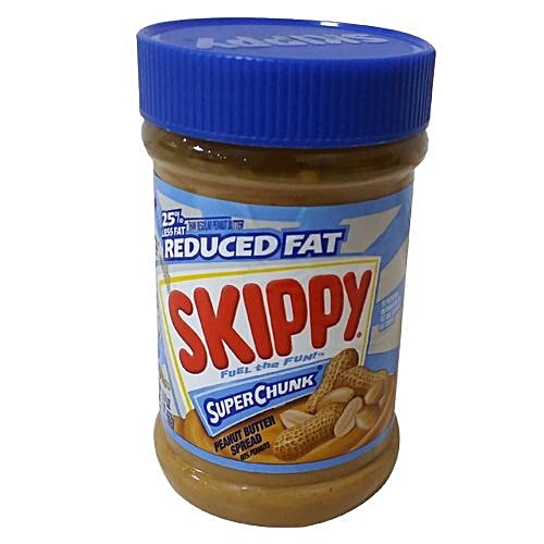 Skippy Reduced Fat Super Chunk Peanut Butter Spread 462GM