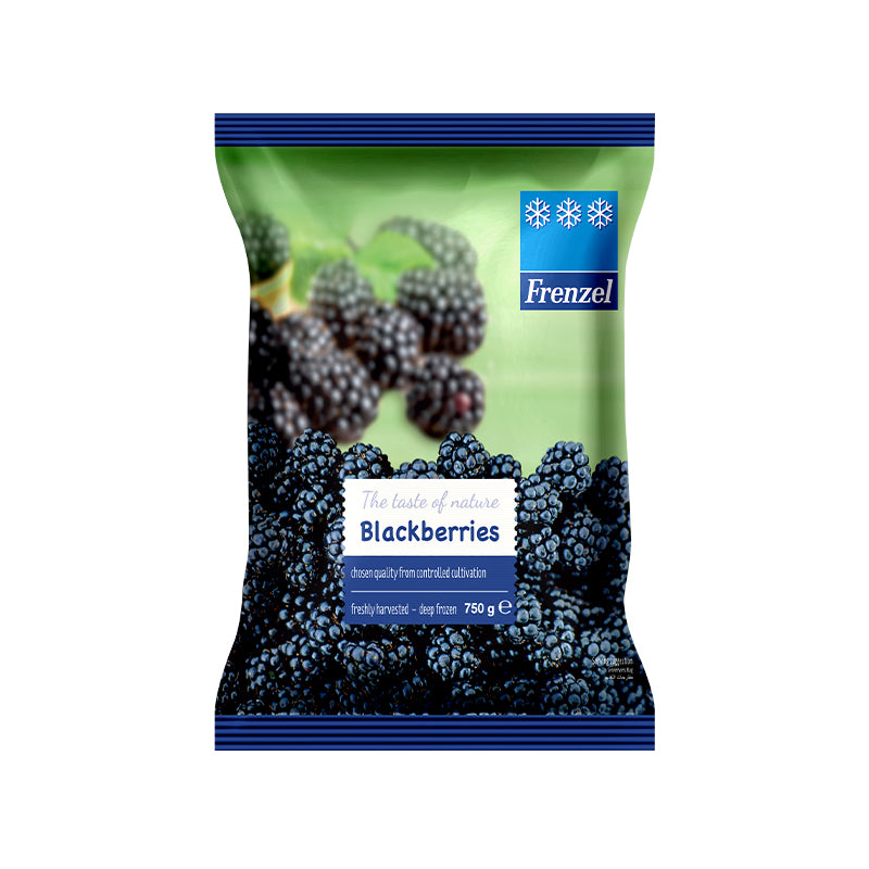 Frenzel Frozen Blackberries 750 GM