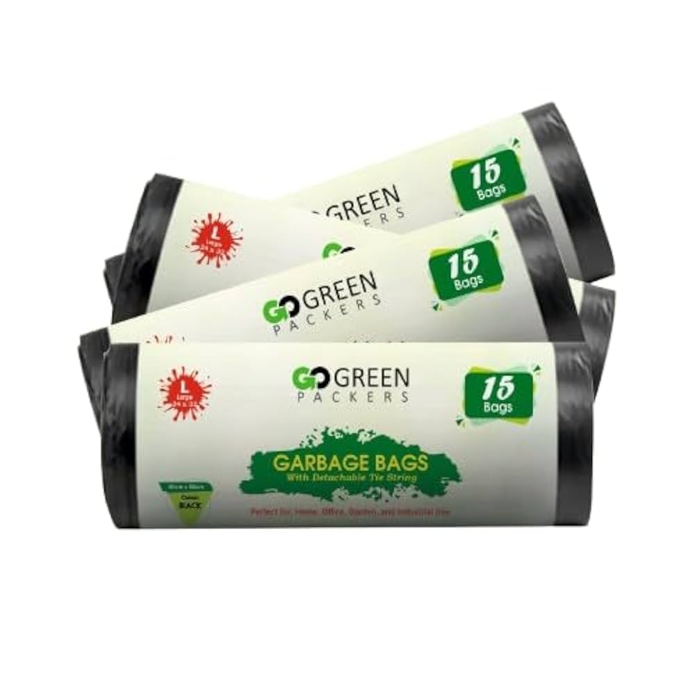 Go Green Garbage Bag 15pcs