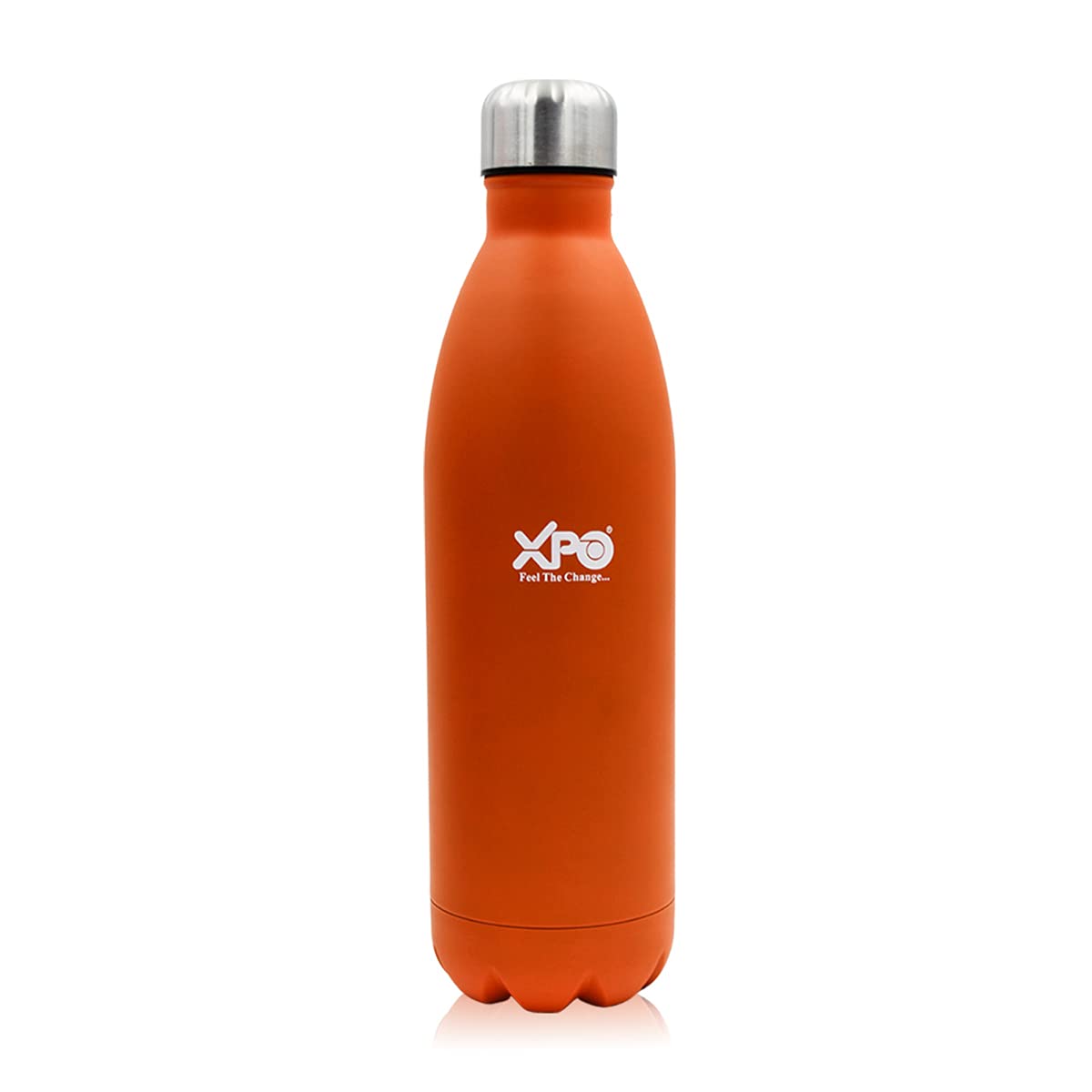 XPO Orange 750ml Stainless Steel Flask