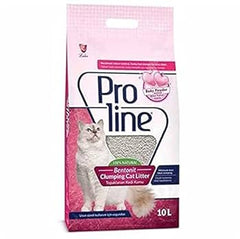 Pro Line Bentonite Clumping Cat Litter Baby Powder Scent 10ltr