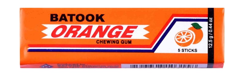Batook Chewing Gum Orange Flavor