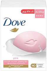 Dove Pink Soap Bar with Moisturizing Cream 125g