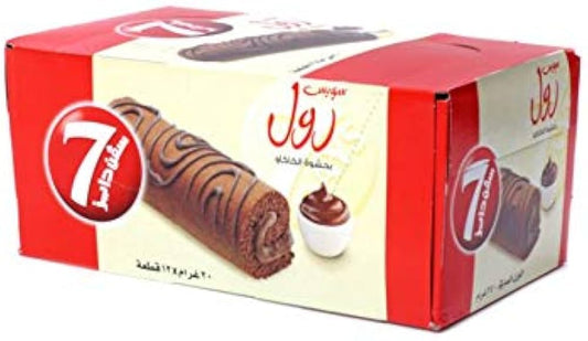 7 Days Swiss Roll W/cocoa 20gm