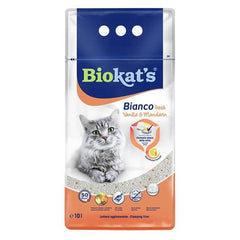 Biokat's Bianco Fresh Vanilla and Mandarin Cat Litter, 10L