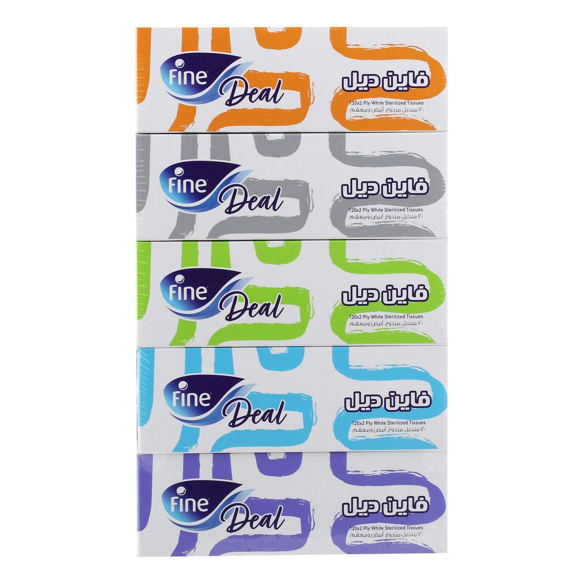 FINE TISSUE 120X2PLY SHEETS – World Mart