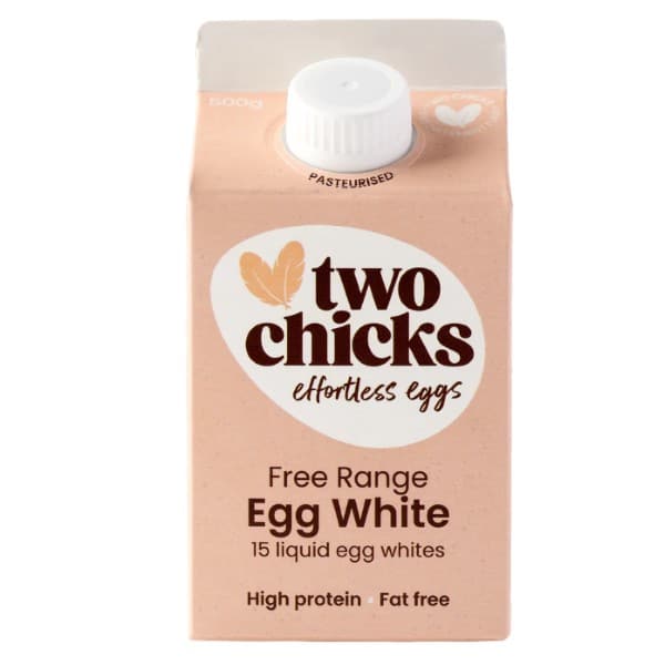 TWO CHICKS WHITE LIQUID EGG 500ML