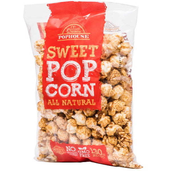 POPHOUSE CARAMEL SWEET POCORN 130 GM