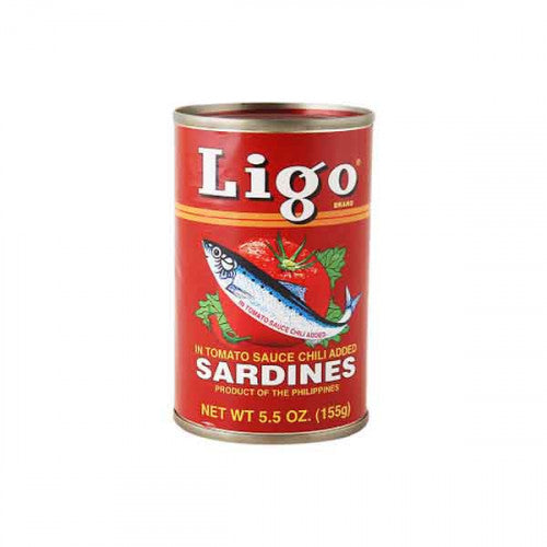 Ligo Sardines in Tomato Sauce with Chili 155GM