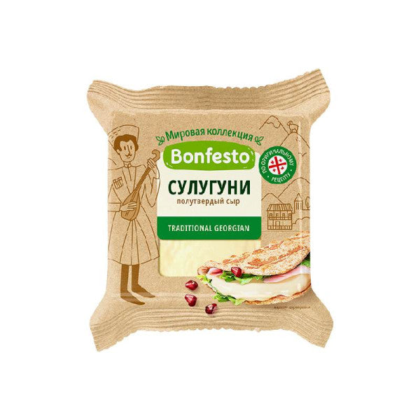 Bonfesto Semi Hard Sulguni Cheese (40% Fat) 200GM