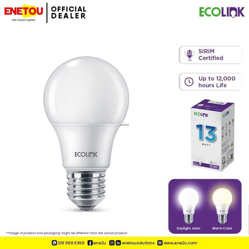 ECOLINK LED BULB 13W