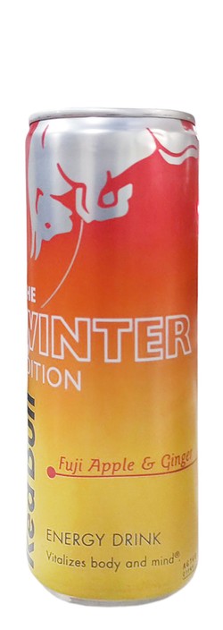 Red Bull The Winter Edition Energy Drink Fuji Apple & Ginger Flavor