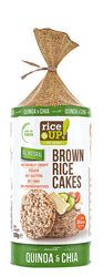 Rice Up Brown Rice Cakes With Quinoa&chia 120gm