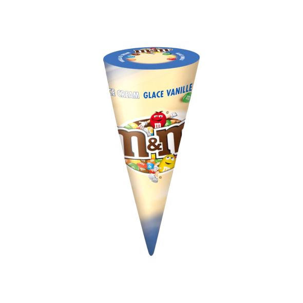 M&M VANILLA ICE CONE 110ML