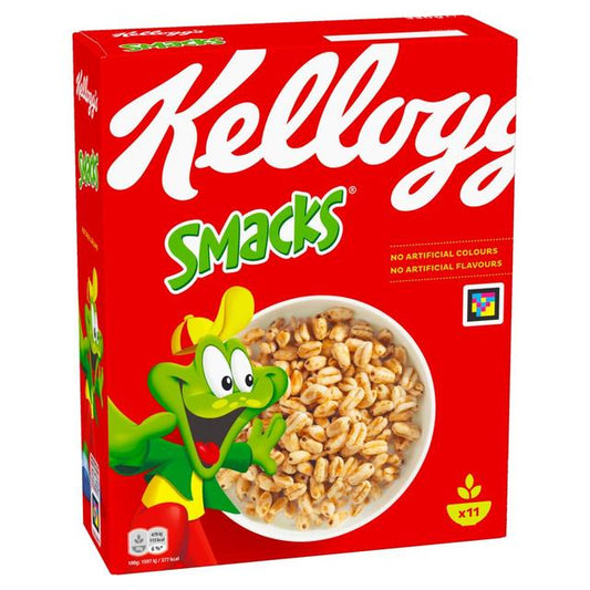 Kelloggs Smacks - Artificial Colors Free, Artificial Flavor Free 330gm