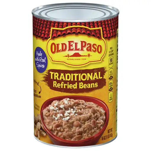 OLD EL PASO REFRIED BEANS 453G