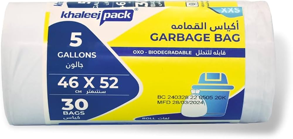Samar Garbage Bag 46Cmx52cm 5 Gallon 30S