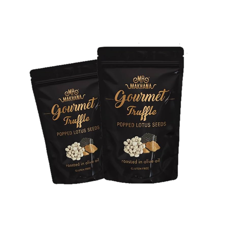 MR MAKHANA  GOURMET POPPED LOTIS SEEDS 50GM