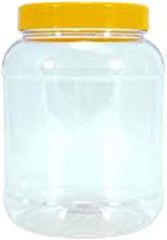 XPO 500ml Plastic Container With Yellow Lid