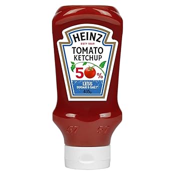 Heinz Tomato Ketchup 50% Less Sugar&salt 435gm