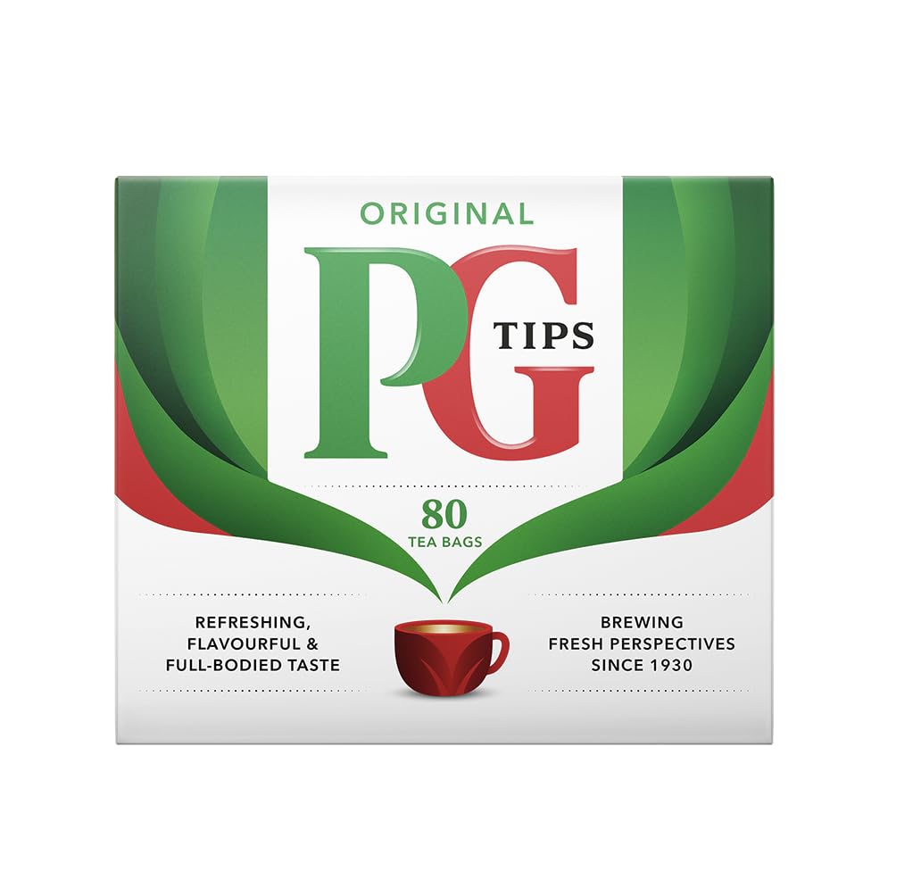 Pg Tips Original Black Tea Bags 80 Bags