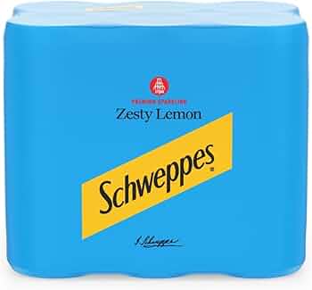 Schweppes Zesty Lemon 250ML X6