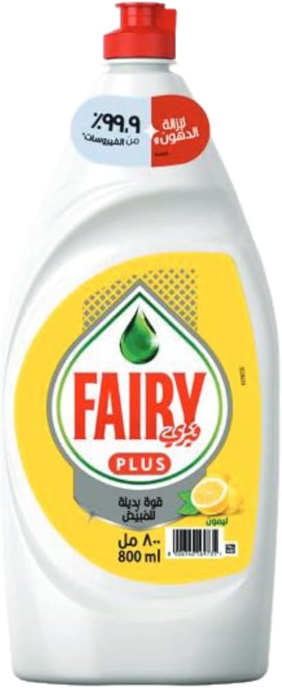 Fairy Max Plus Dishwashing Liquid Lemon Scent 800ml