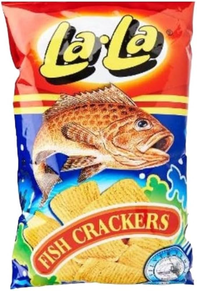 La La Fish Crackers 100GM