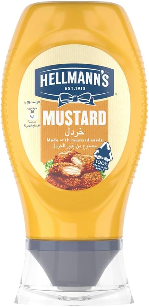 Hellmann's  Yelloe Mustard 250g