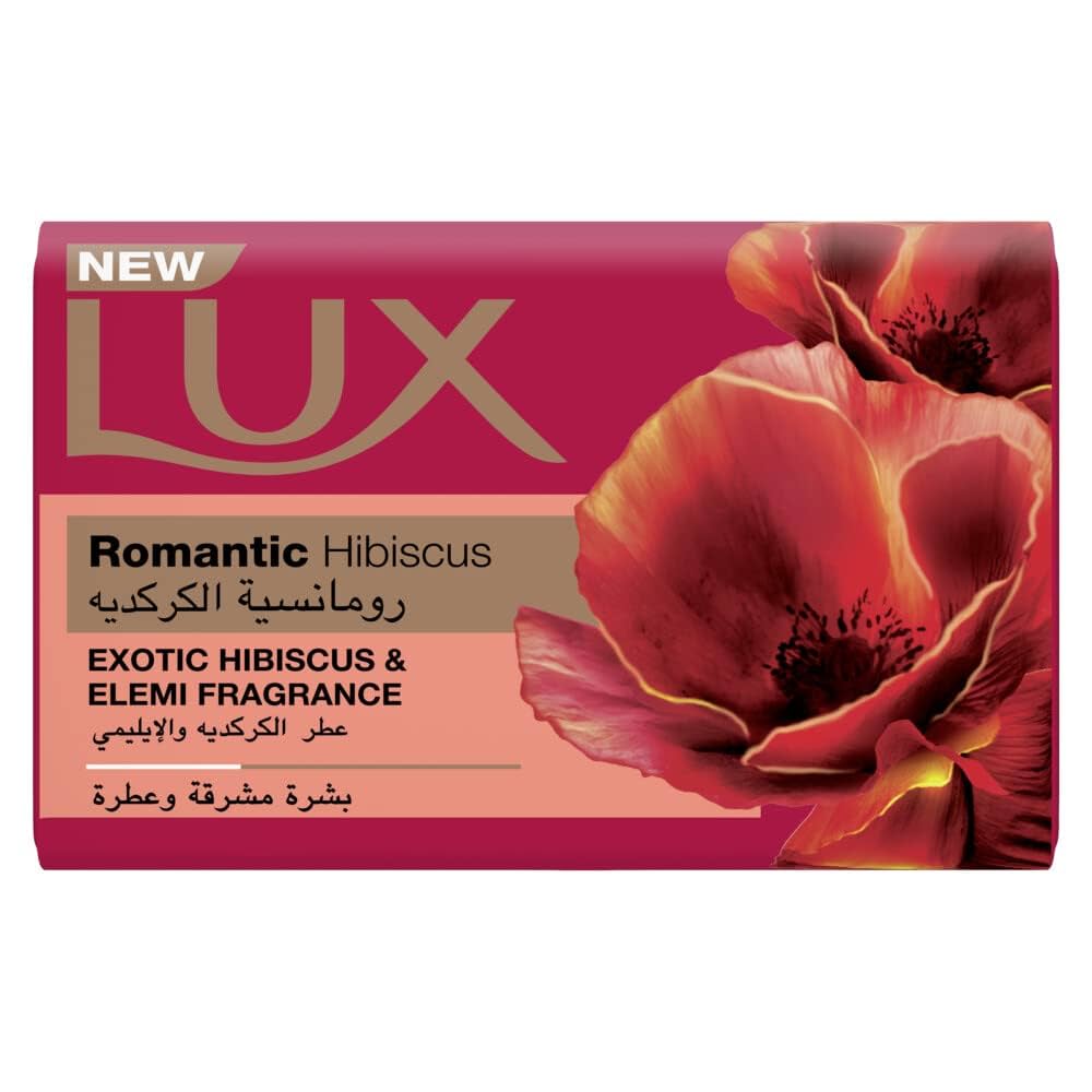 Lux Romantic Soap Bar Exotic Hibiscus & Elemi Scent 120GM