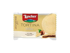 Loacker Tortina White Select Italian Hazelnut 21gm