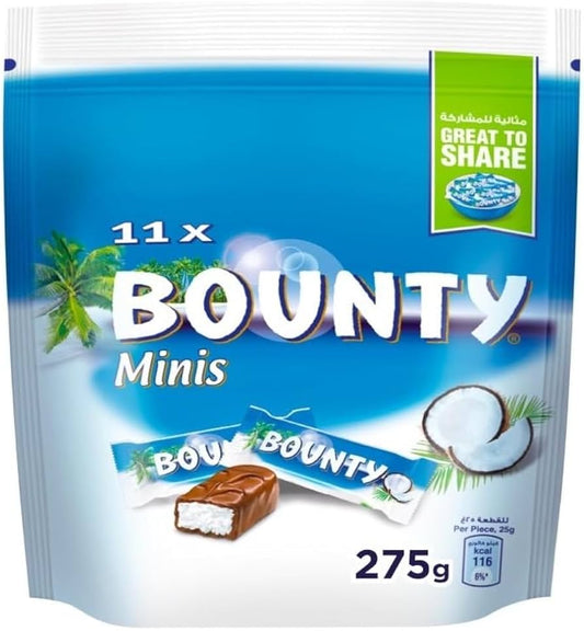 Bounty Milk Chocolate Bar Filled With Coconut 25gm OTR
