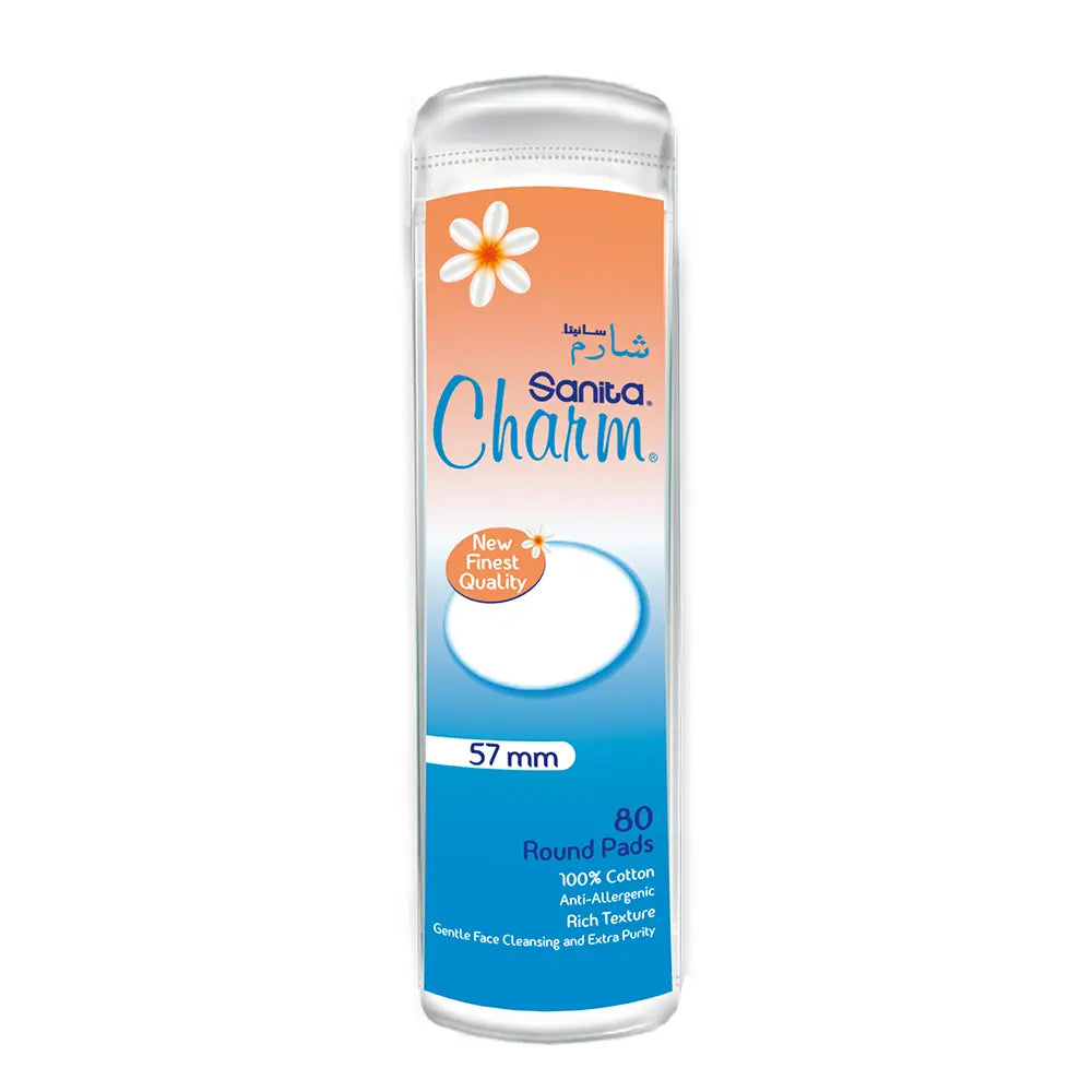 SANITA CHARM 57MM ROND PAD 80