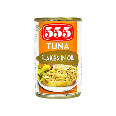 555 TUNA FLAKES IN OIL 155G