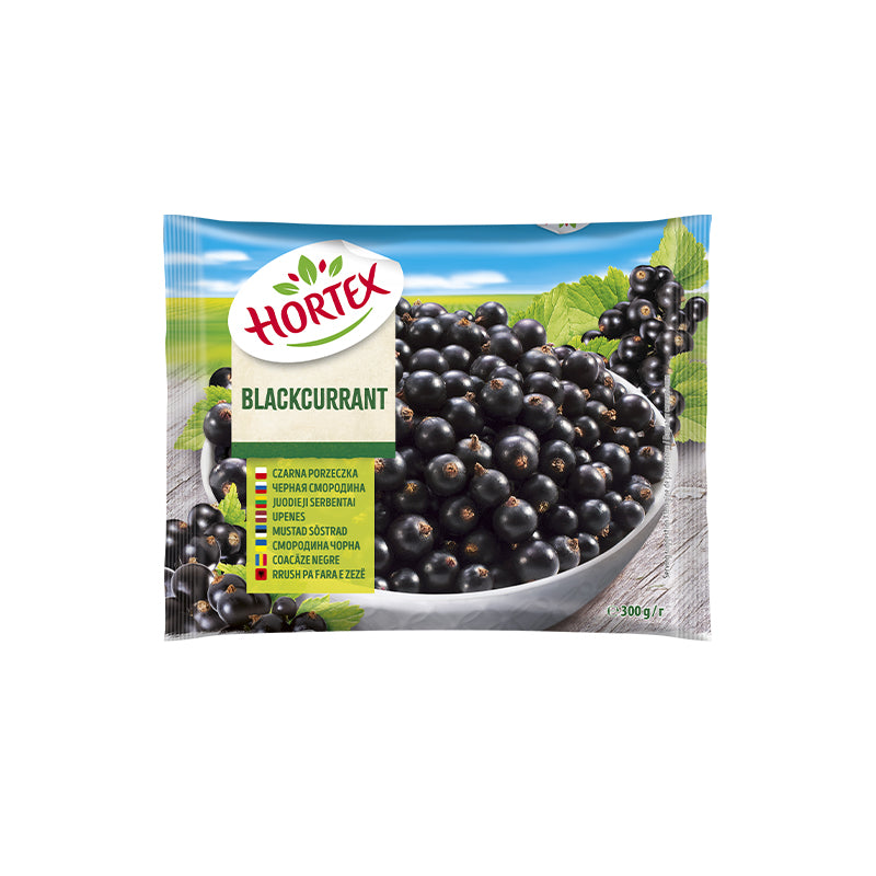 Hortex Frozen Blackcurrants 300 Gm