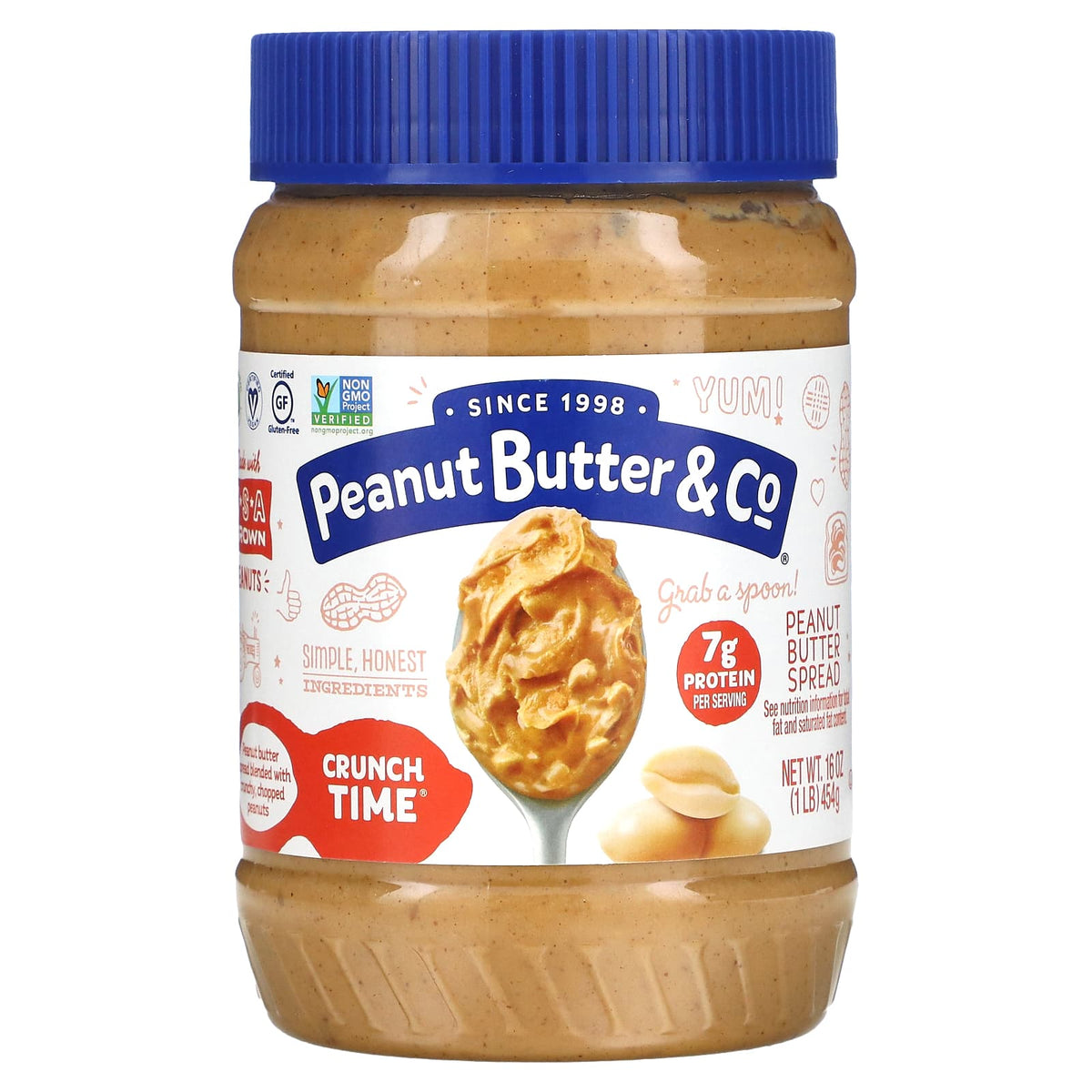 CRUNCHY PENUT BUTTER 16OZ