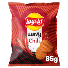 Lay's Wavy Chili Potato Chips 85GM