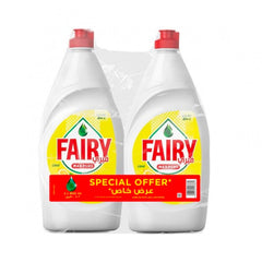 Fairy Max Plus Dishwashing Liquid Lemon Scent 800Mlx2pcs
