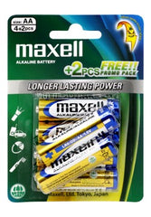 Maxell AA Alkaline Batteries