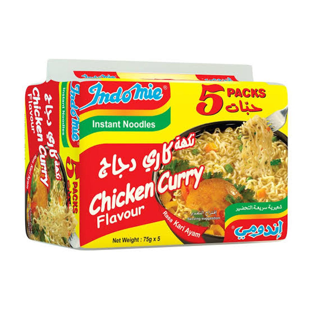 Indomie Chiken Curry 5x75g