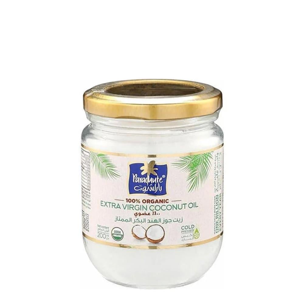 PARACHUTE EXTRA VIRGIN COCONUT OIL 200ML ORGANIC