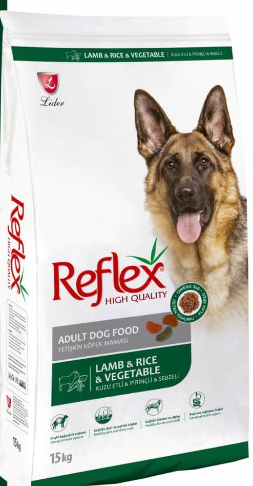 Reflex Dry Food with Lamb, Rice & Vegetable for Adult Dogs 3KG