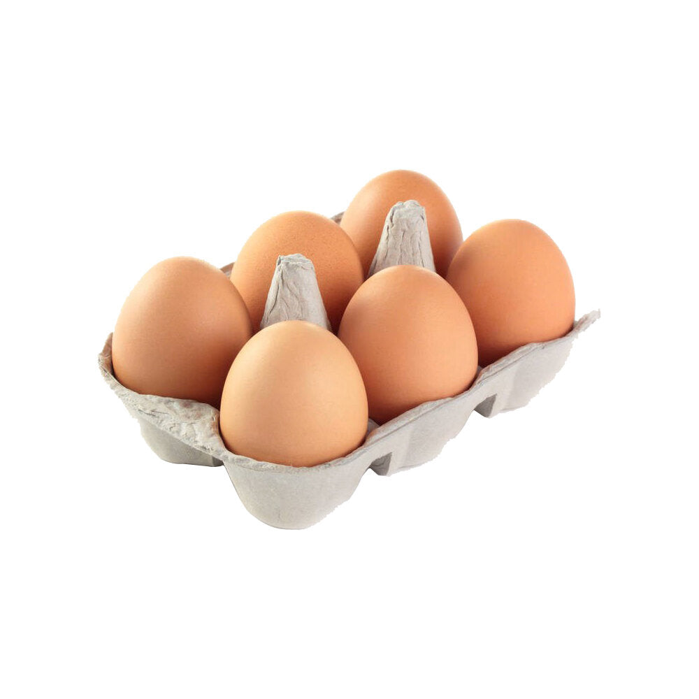 Ahlan Large Grade A White/BROWN Eggs 6PCS