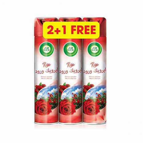 AIRWICK AEROSOL ROSE 2+1 300ML