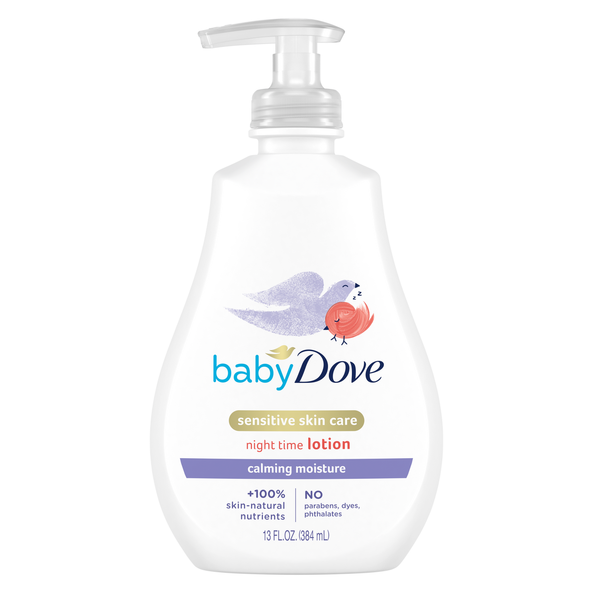 Dove Baby Calming & Moisturizing Body Night Lotion with Natural Nutrients 400ML